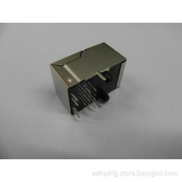 1INCH 100BASE 1 Port Tap Up Shielded RJ45 Ethernet Connecto